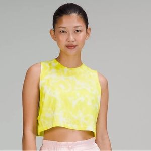 Lululemon All Yours Tye Dye Crop Tank